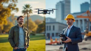 découvrez comment la distinction entre usage de loisir et activité commerciale influence les tarifs de l'assurance drone, pour choisir la couverture adaptée à vos besoins.
