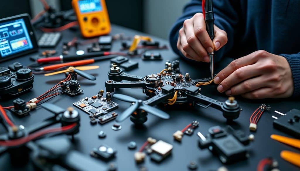 découvrez l'assemblage sur mesure des composants électroniques, une passion qui rassemble la communauté du drone fpv pour des performances personnalisées et innovantes.