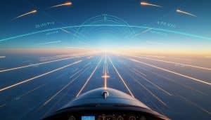 découvrez comment la réalité augmentée facilite la navigation en affichant les limites des espaces aériens directement en surimpression.